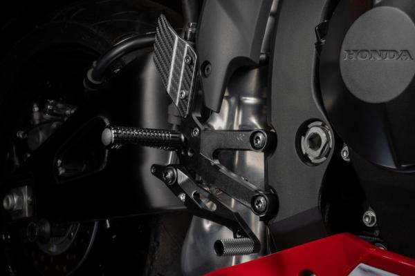 Fußrastenanlage FXR schwarz Honda CBR 600 RR (2009-2026)